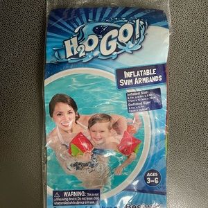 Inflatable kids swim armbands brand new sealed